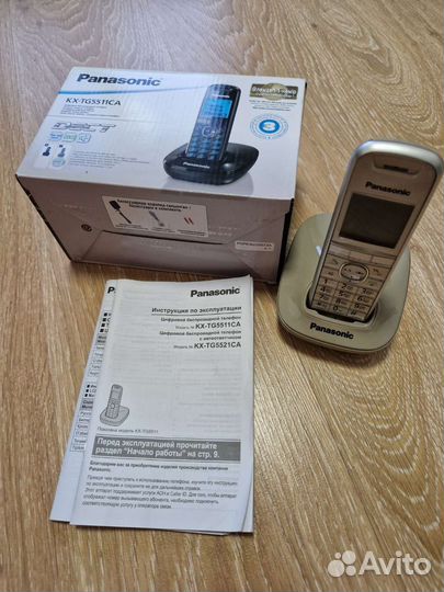 Panasonic телефон беспроводной