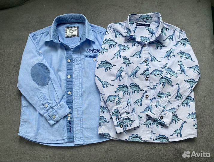 Рубашки для мальчика 104 110 next, mayoral