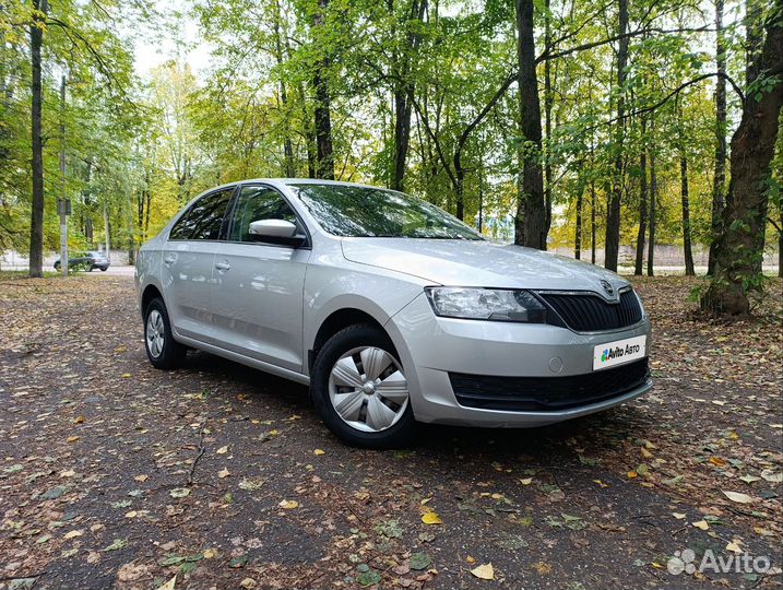 Skoda Rapid 1.6 МТ, 2019, 39 000 км