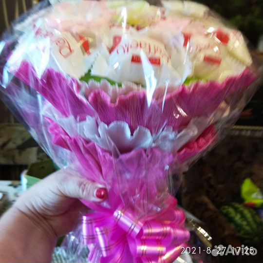 Букет из raffaello на заказ