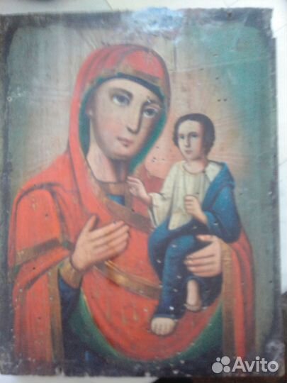 Старинные иконы Венчальная пара письмо