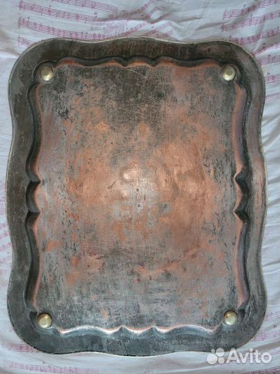 Медный поднос