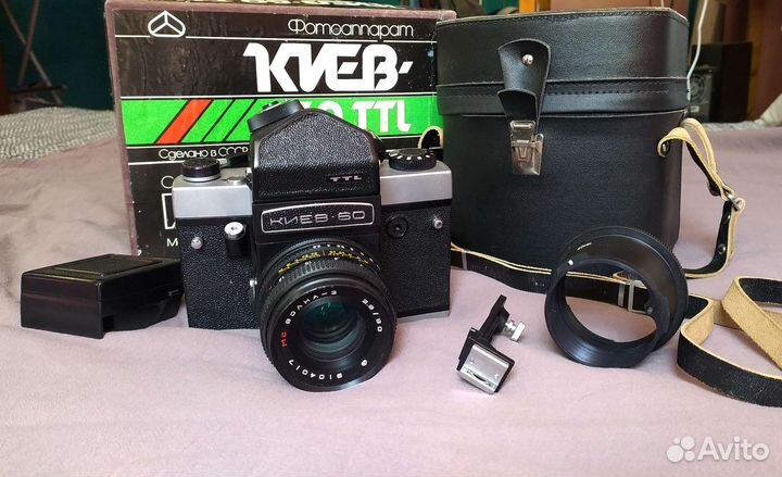 Плёночный фотоаппарат Киев 60 ttl + волна-3