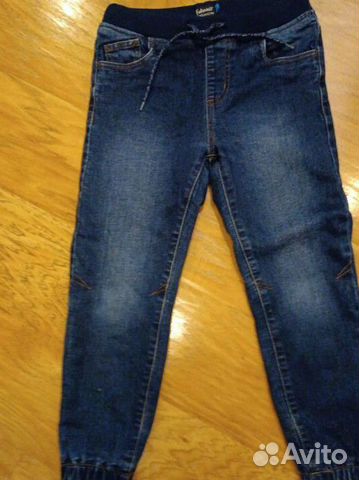 Утеплённые джинсы для мальчика 116 размер