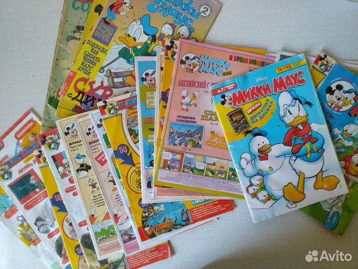Микки Маус комиксы за 1994 - 2008 год журналы