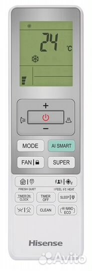 Кондиционер Hisense AS-10UW4rxvqf00 + бризер