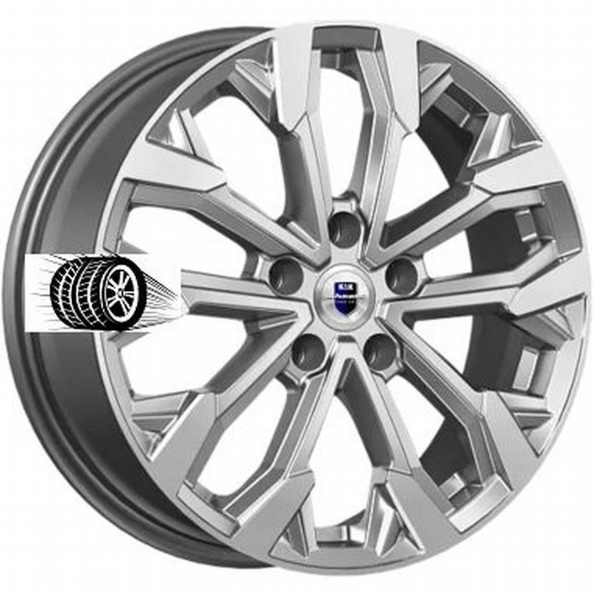 Литые диски K&K 6.5×R17 5×108