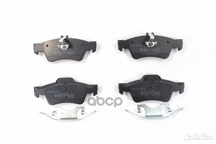 Колодки тормозные mercedes-benz W211/W212/W220