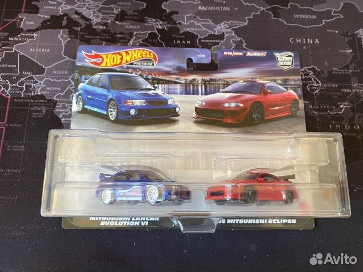 Hot wheels premium 2 pack Mitsubishi Lancer VI