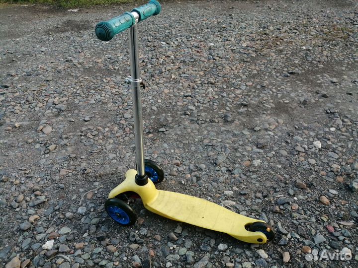 Самокат детский трехколесный бу