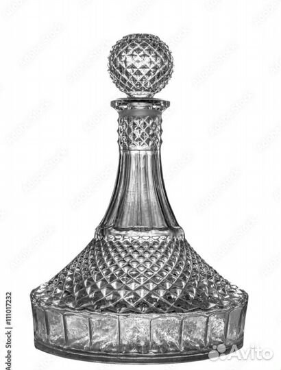 Винтажная посуда англия декантер
