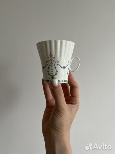 Чайная кофейная пара винтаж