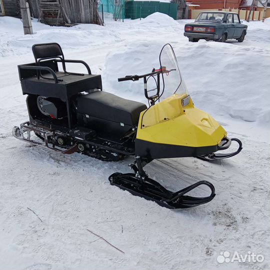 Мини снегоход