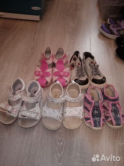 Большой пакет одежды и обуви для девочки 80-86