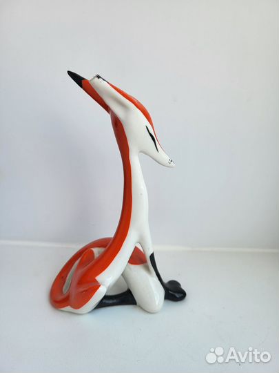 Старинная статуэтка лиса, лзфи