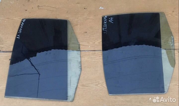 Стекло двери задней Skoda Octavia А4 1U