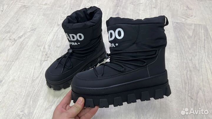 Сапоги женские дутики