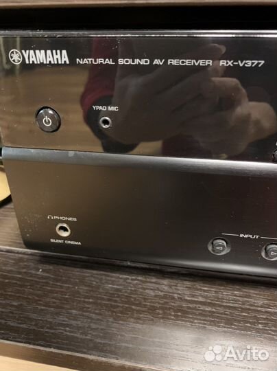 Ресивер Yamaha RX - V377 и 5 колонок Yamaha