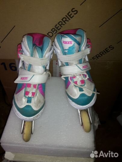Роликовые коньки детские 30-35 размер