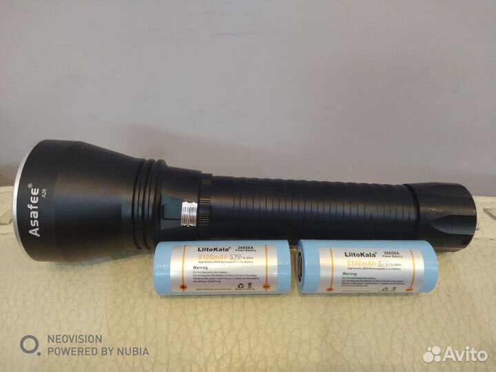 Подводный LED фонарь XHP70.2 4290lm