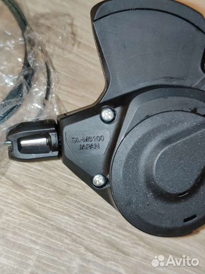 Задний переключатель и манетка Shimano Deore M6100