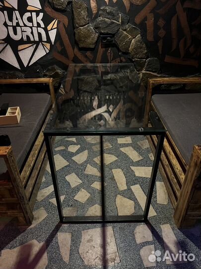 Столик в стиле лофт