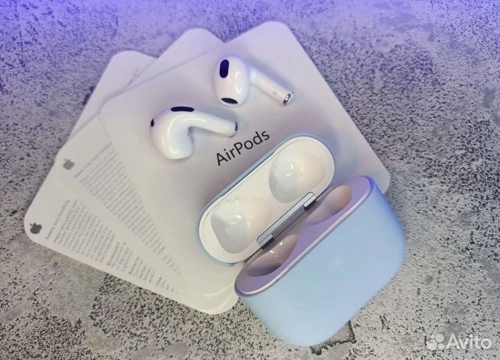 Airpods 3 premium гарантия и чехол