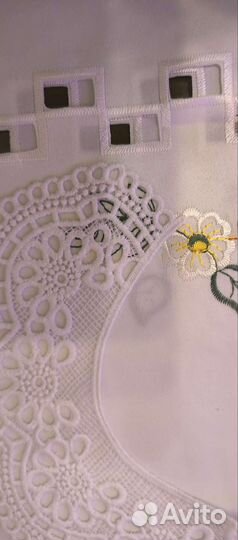Кружевной пришивной воротник