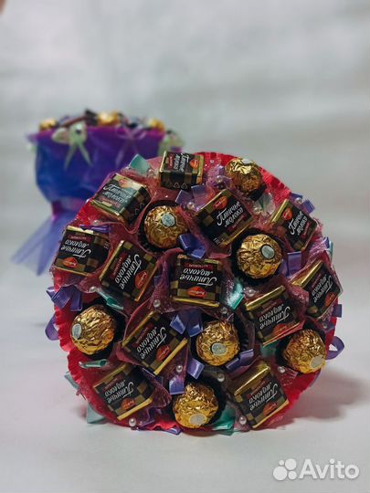 Букет с конфетами