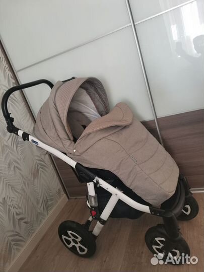 Коляска 2 в 1 adamex gloria
