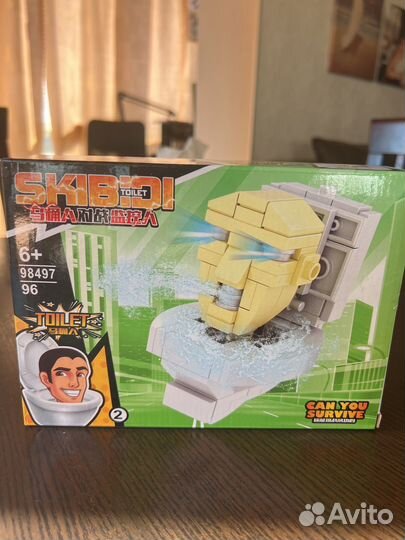 Конструктор лего скибиди туалет