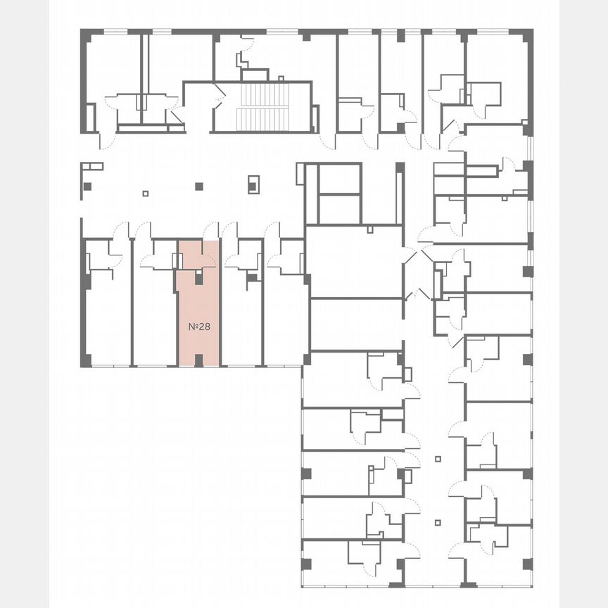 1-к. апартаменты, 18,9 м², 2/13 эт.
