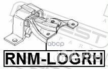 Подушка двигателя правая rnmlogrh Febest