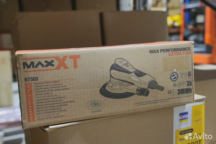 Шлифовальная машинка maxxt R7303-150-5.0