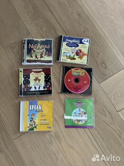 Диски на английском языке для детей