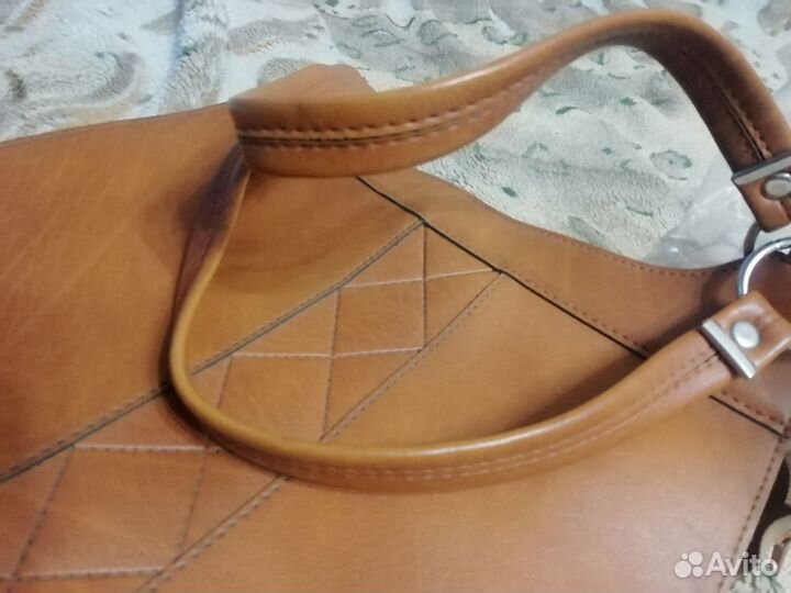 Сумка женская натуральная кожа бу