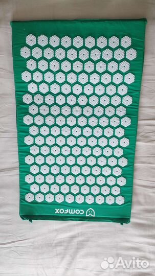 Коврик массажный, акупунктурный с валиком