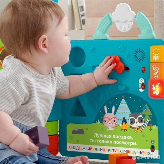 Книжка игрушка fisher price