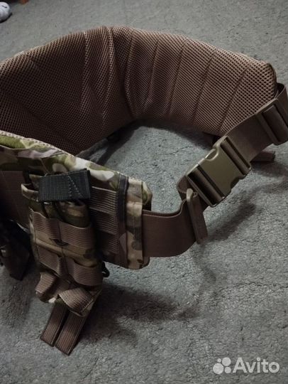 Пояс разгрузочный тактический с подсумками