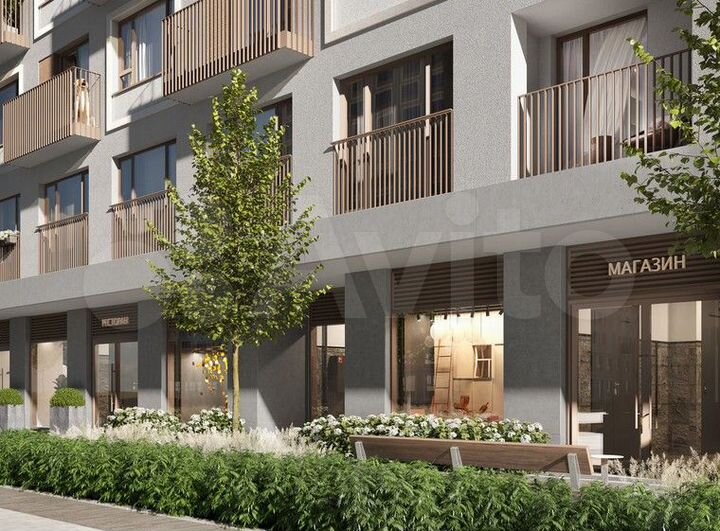 2-к. квартира, 46,4 м², 7/16 эт.