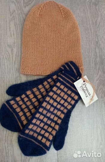 Шапочка и варежки