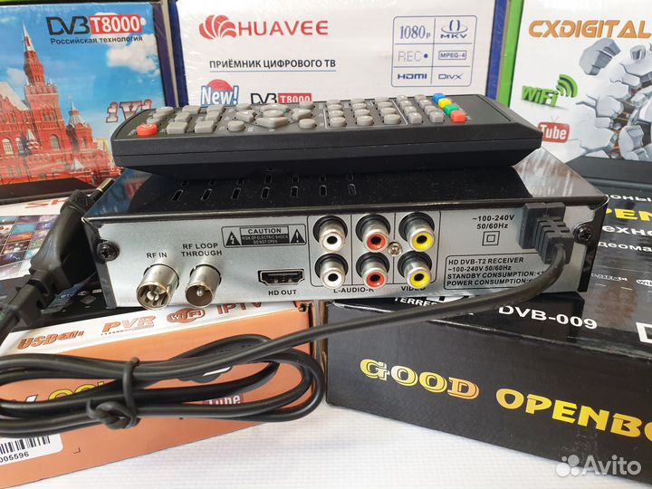 Цифровая эфирная приставка 20 каналов тв