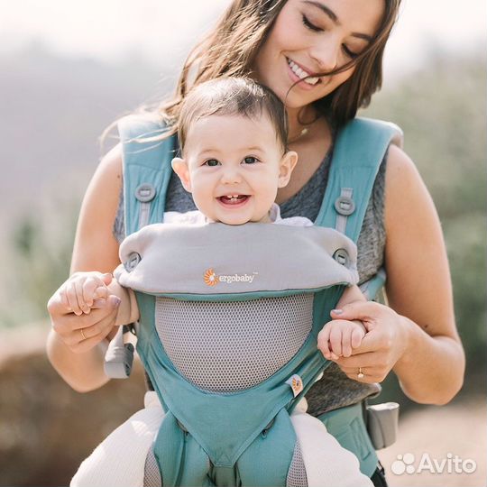 Ergobaby 360 Cool Air Mesh - Icy Mint,Доставка