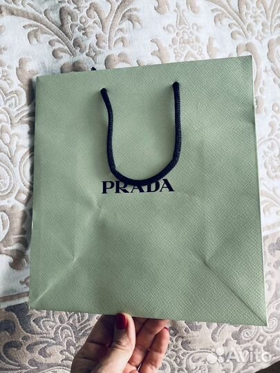 Пакет Prada бумажный 22,5х24,5см