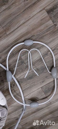 Детские электронные качели babyton funny time 2в1