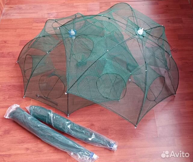 Раколовки зонтик 4, 6, 8, 12 входов