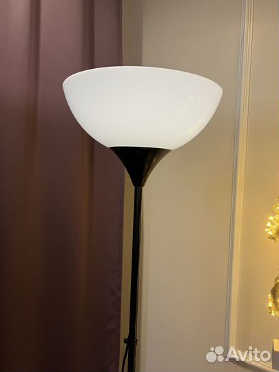 Торшер напольный черный икеа Нут IKEA