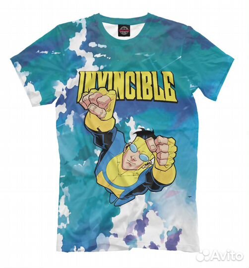 Футболка «Invincible Mark Grayson» Черноголовка
