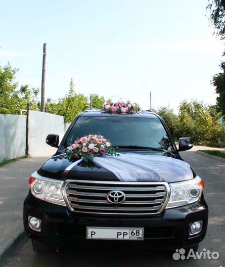 Украшения для свадебного авто