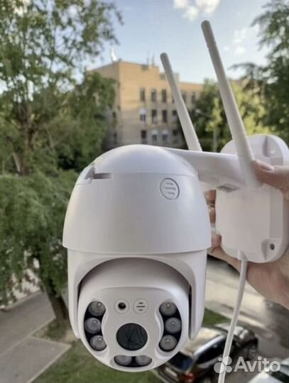 Уличная поворотная WiFi камера видеонаблюдения 5мп